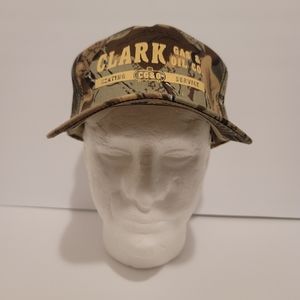 Clark Heating & Oil Co Hat Cap Camouflage Snapback Industrial Local